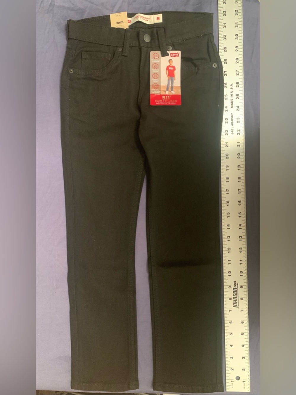 Levi's 511 Slim Boys Jeans - Black